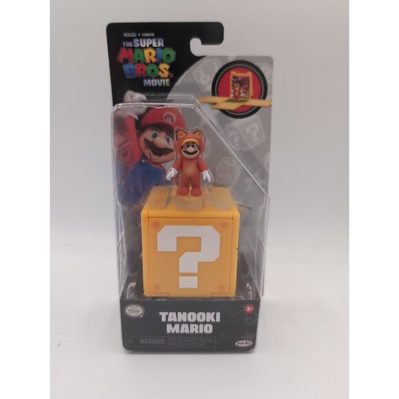Nintendo Other - The Super Mario Bros Movie "Tanooki Mario" Mini Figure